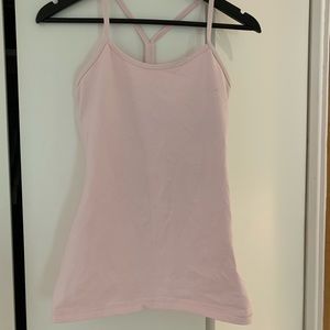 Light Pink Lululemon Workout Tank